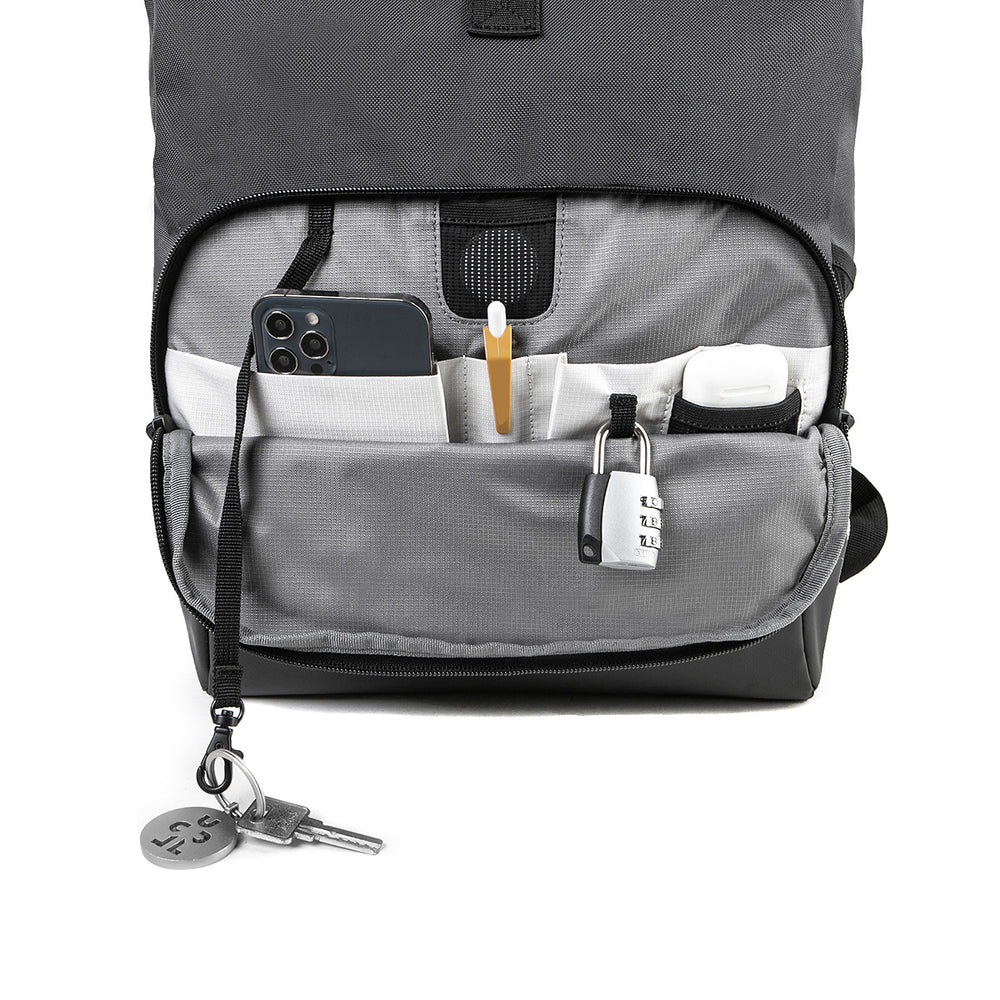 Abstract Rolltop Backpack 14